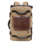 Men Canvas Backpack Huge Travel School Shoulder Computer Backpack Functional Versatile Bags Multifunctional Laptop Bag EX-STOCK Canada