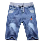 Simple And Versatile Casual Boys' Denim Capris Denim Pant Trouser for boys