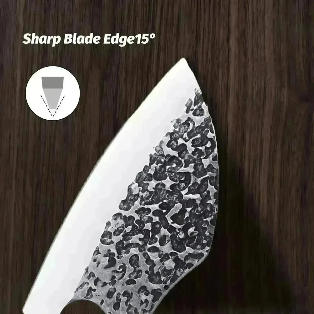 Vikings and Hand Forged Meat Cleaver Professional Chef Knife - EX-STOCK CANADA