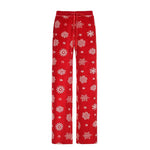 Snowflake Casual Straight Leg trouser Pants For Women - EX-STOCK Canada