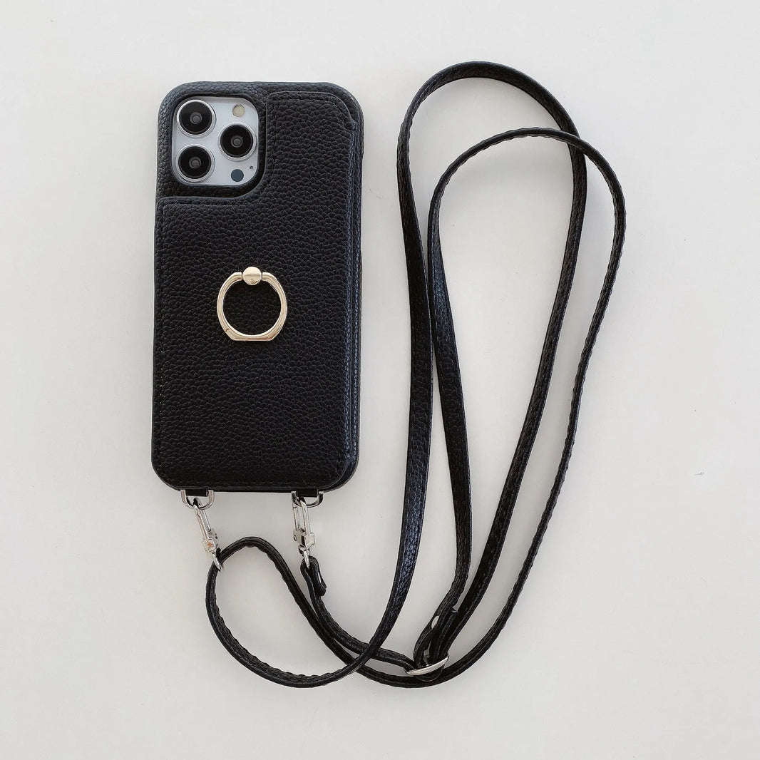 Women Crossbody Telefon Hülle für iPhone