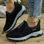 Zapatos deportivos slip-on al aire libre de zapatillas de plataforma para caminar corriendo para mujeres