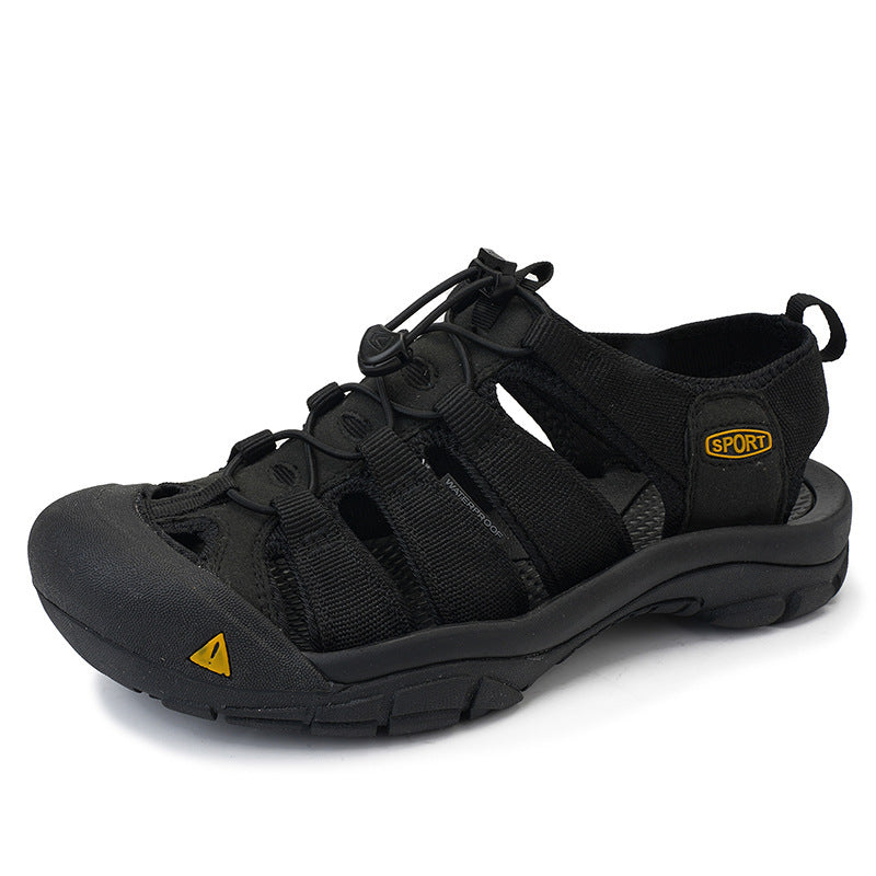 Men's Thick Bottom Toe Cap Beach Upstream Plus Size Outdoor Casual Shoes  EX-STOCK CANADA