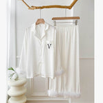 Feather Model Loose Pajamas For Women - EX-STOCK Canada