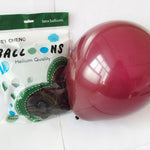 Retro Balloon Wedding & Birthday Party Decorations – Colourful Vintage Balloon Set