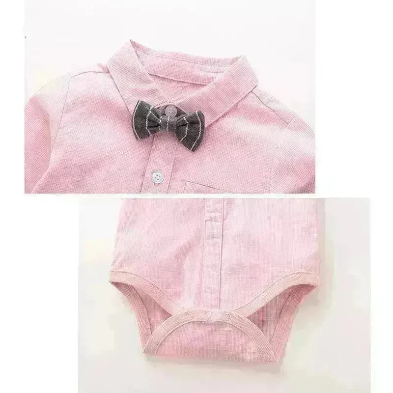 Baby Boy Clothes Gentleman Two-piece Suit Children Clothing - EX-STOCK CANADA