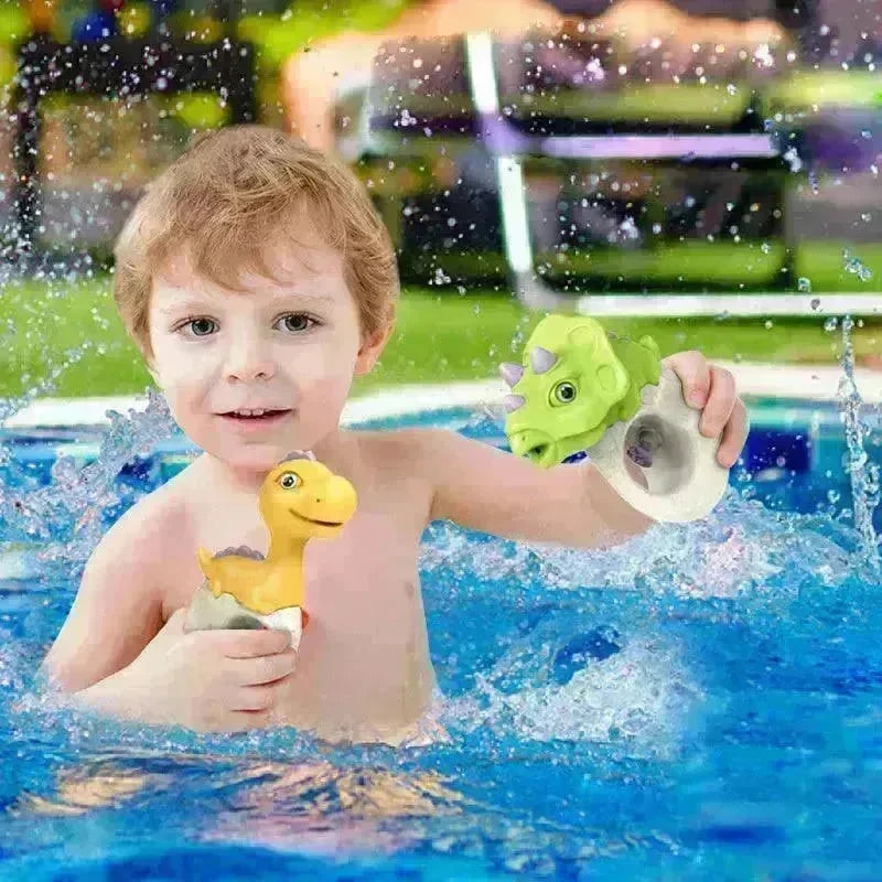 Baby Dinosaur Water Gun Toys For Kids Summer Beach Squirt Blaster Pistol Spray Bath Swim Game Toy For Children Shower Tool - EX-STOCK CANADA