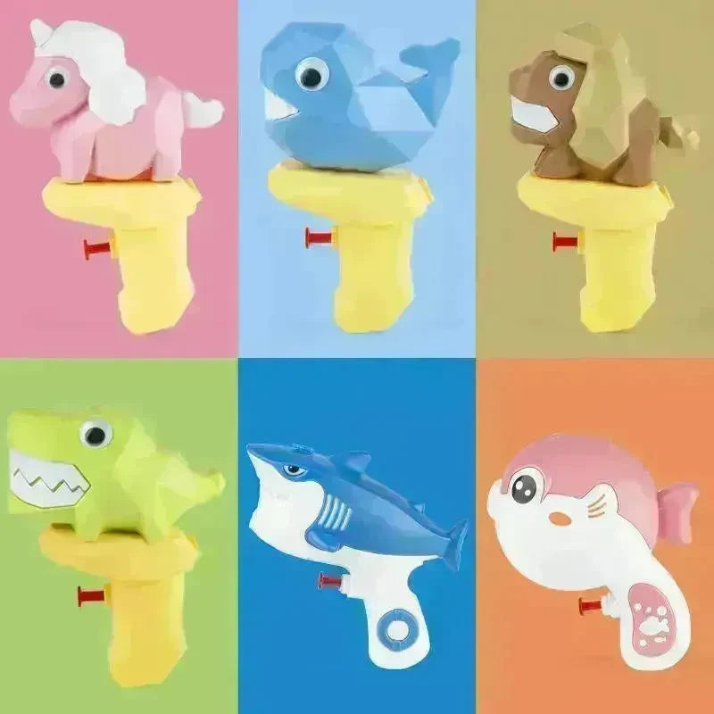 Baby Dinosaur Water Gun Toys For Kids Summer Beach Squirt Blaster Pistol Spray Bath Swim Game Toy For Children Shower Tool - EX-STOCK CANADA