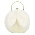 Baby Girl Fashion chain ear plush handbag - EX-STOCK CANADA