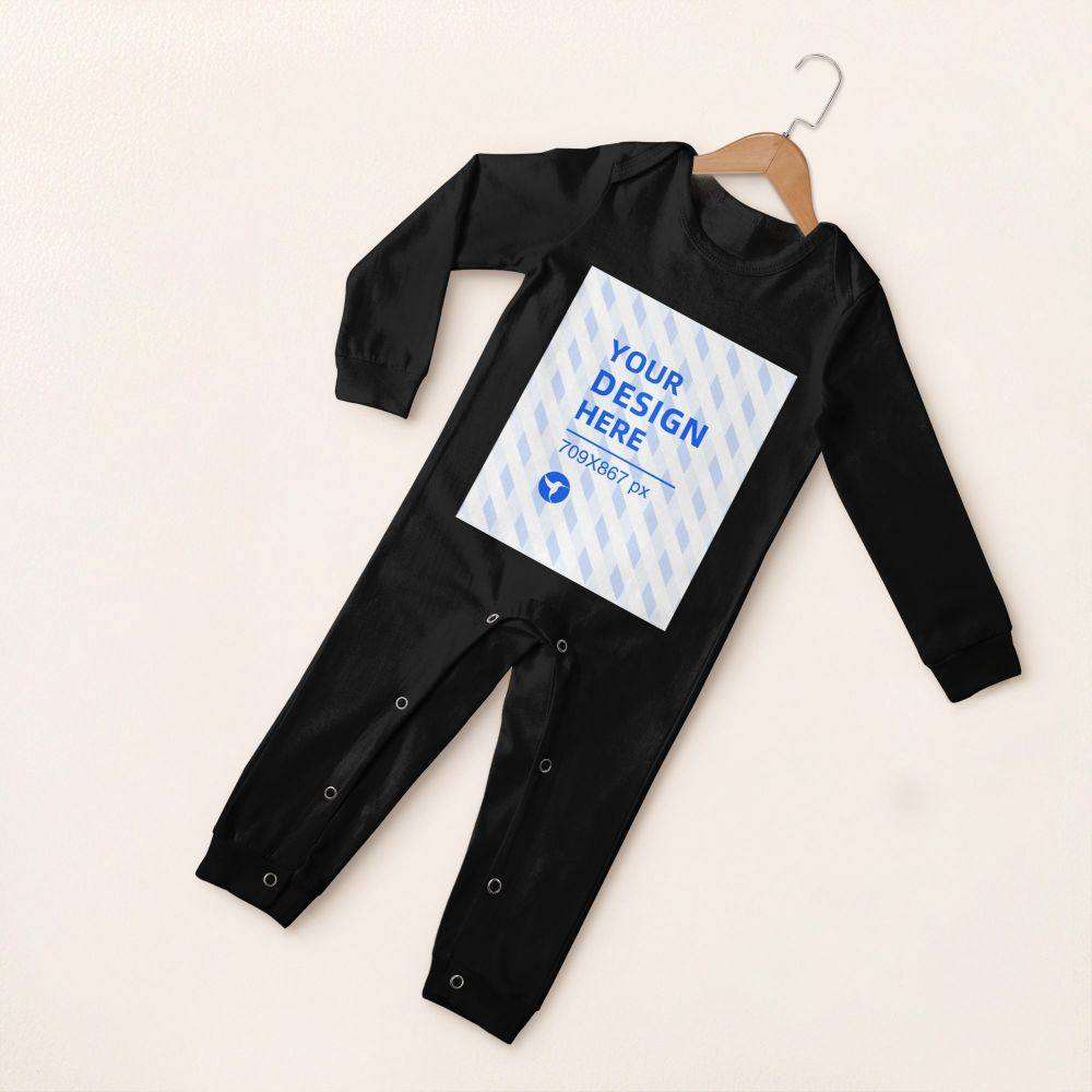 Baby's Comfortable Cotton Long Sleeve One Piece Personalized Wear - EX-STOCK CANADA