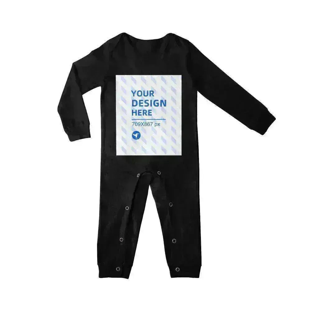Baby's Comfortable Cotton Long Sleeve One Piece Personalized Wear - EX-STOCK CANADA