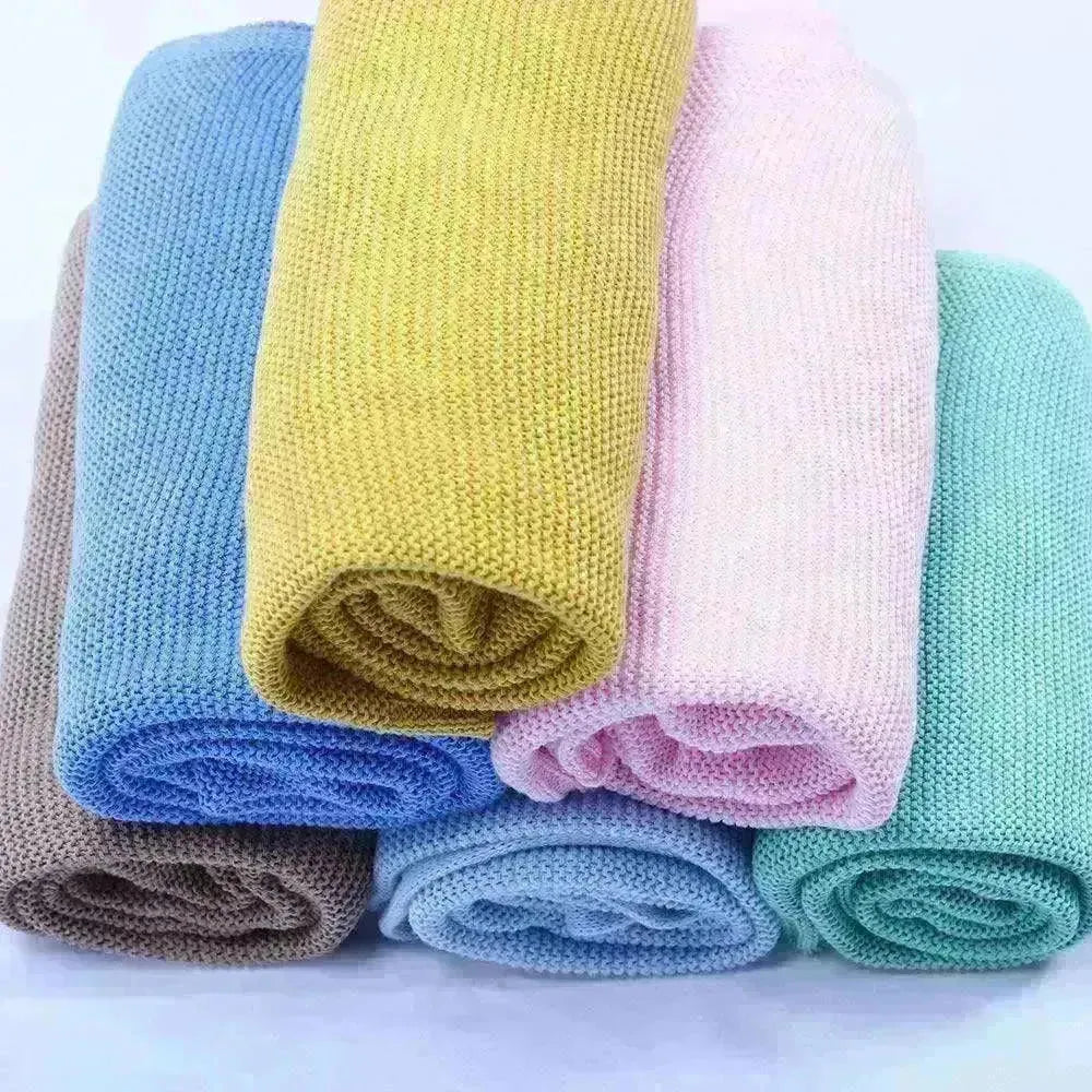 Baby's Stroller Cover Knitted Blanket - EX-STOCK CANADA