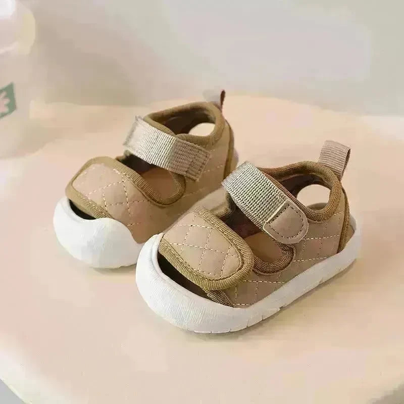 Baby Shoes Closed Toe Sandals Soft Bottom Toddler Shoes - EX-STOCK CANADA