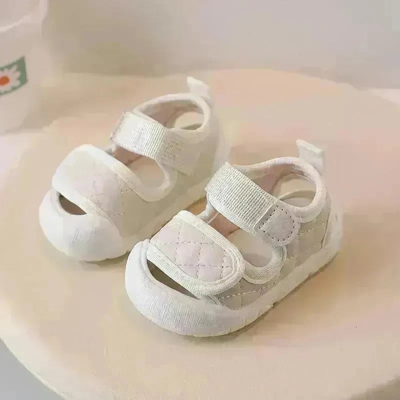 Baby Shoes Closed Toe Sandals Soft Bottom Toddler Shoes - EX-STOCK CANADA