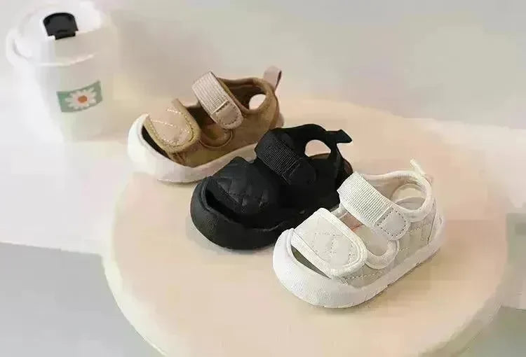 Baby Shoes Closed Toe Sandals Soft Bottom Toddler Shoes - EX-STOCK CANADA