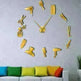 Barber Shop Hair Tools Oversized DIY Wall Clock - EX-STOCK CANADA