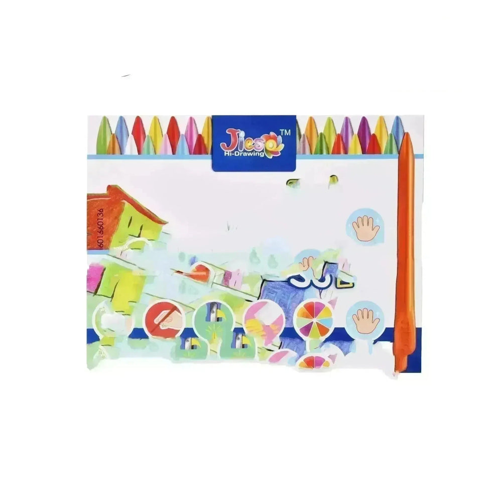 Children Not Dirty Hands Plastic Crayon Painting Kindergarten Educational Learning Oil Pastel Crayons - EX-STOCK CANADA