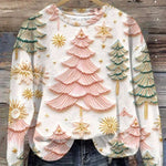 Women's Versatile Christmas 3D Digital Print Sweatshirt EX-STOCK Canada 