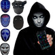 Halloween Face Masks Full Color LED Luminous Mask Face Changing Mask Party Bar Props EX-STOCK Canada 