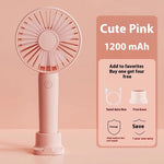Ventilador portátil de verano eléctrico