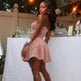 Sleeveless Backless Wash Jeans Denim European And American Tube Top flared Dress - EX-STOCK CANADA