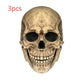 Halloween Movable Mouth Skull Mask Helmet Mouth Movable Skull Full Head Skull Mask EX-STOCK