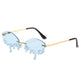 Sunglasses Personality Tear-shaped Visor Glasses EX-STOCK Canada 