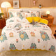 Coral Fleece Duvet Cover Sheet Flannel Pillowcase EX-STOCK Canada 
