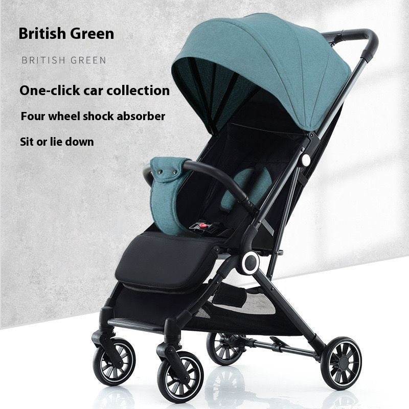 Pull Rod Type Summer Ultra-light Stroller Four Minus EX-STOCK Canada 