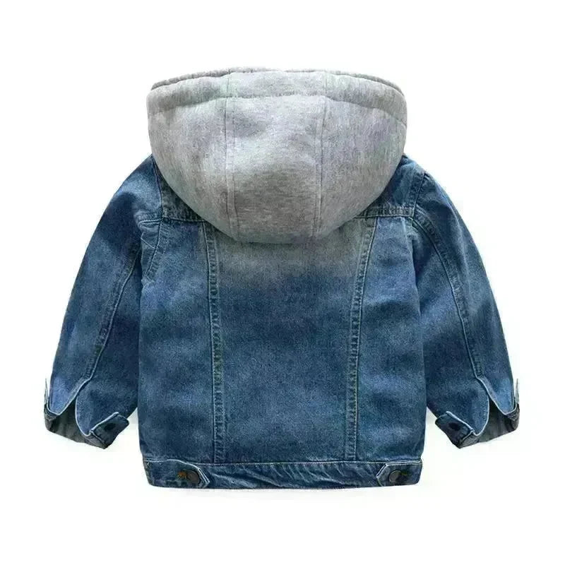 Boys And Children Washed Soft Denim Jacket - EX-STOCK CANADA
