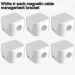 Under  Desk Cable Management System Wire Magnetic Cable Organizer