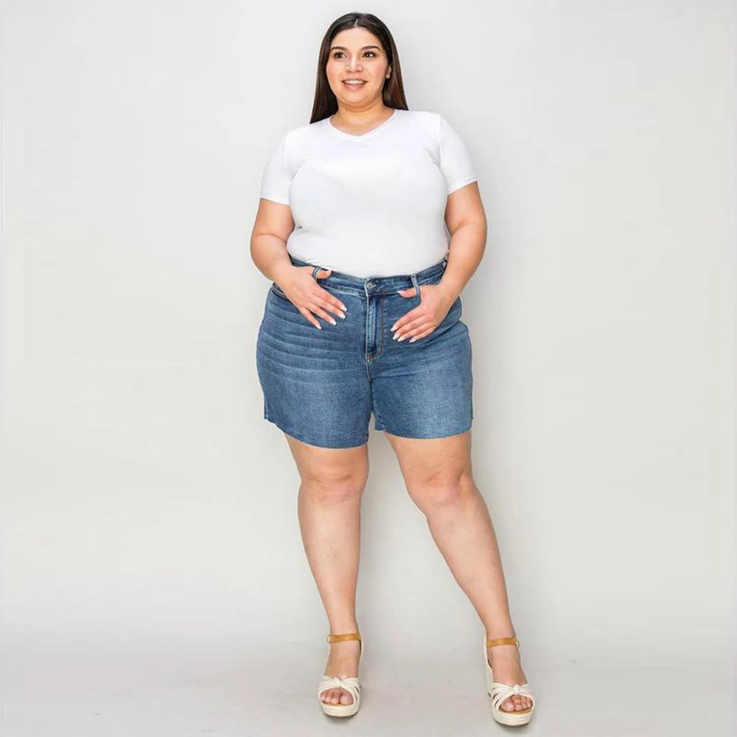 Women's High-Waist Straight-Leg Jeans Slim Fit Full-Length For All Body Types Sizes 4-20 Stretch Denim For Everyday Wear EX-STOCK Canada 