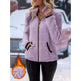 Double-Sided Fleece Zip-Up Cardigan - Casual Plush Hooded Jacket for Men Women Winter Warm Outerwear | EX-STOCK product gallery photo 2