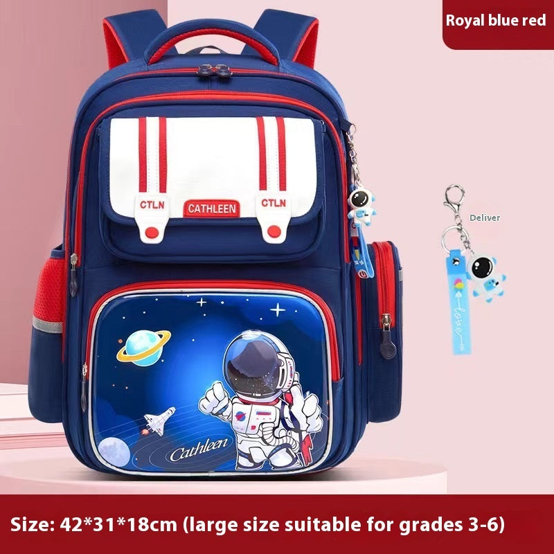 Student Waterproof And Lightweight Astronaut Cartoon Backpack EX-STOCK