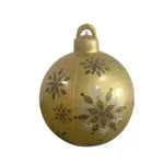 Adorno navideño holly bola decoración de árboles al aire libre bolas de Navidad para yardas