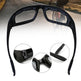 Cycling Sunglasses Chopper Outdoor Sports Glasses For Men Women Wrap Around UV400 Protection For Fishing Driving Glasses Windproof Clear Lens EX-STOCK