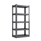 Tier Metal Shelves For Storage Garage Shelving 2000LBS Heavy Duty Storage Shelves Adjustable Garage Shelf Industrial Shelving Unit Storage Utility Rack,Black EX-STOCK