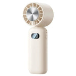 Mini Folding Digital Display Mute Refrigeration Handheld Fan - EX-STOCK CANADA