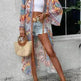 Beach Cover-up Pattern Sun Protection Cardigan Female - EX-STOCK CANADA