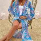 Beach Cover-up Pattern Sun Protection Cardigan Female - EX-STOCK CANADA