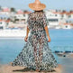 Beach Dress Women's Casual Holiday Floral Print - EX-STOCK CANADA