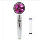 Propeller Driven Shower Head With Stop Button And Cotton Filter Turbocharged High Pressure Handheld Shower Nozzle - EX-STOCK CANADA