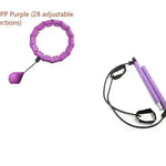 Abdominal Waist Trainer Smart Weighted Adjustable Hula Hoop - EX-STOCK CANADA