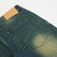 Washing Indentation Denim Bootcut Jeans Pants Men - EX-STOCK CANADA