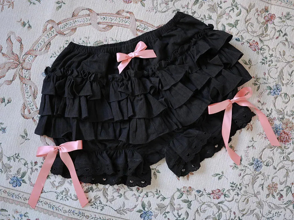 Cake Princess Skirt Mini Multi Layered Pants - EX-STOCK CANADA