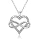 Unlimited Love Necklace Women Wrapped Love Valentine's Day Gifts All Match High-grade Can Not Be Dropped Collarbone Chain - EX-STOCK CANADA
