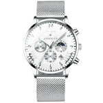 Business Quartz Watch Leisure Calendar Men's Luminous Waterproof Watch