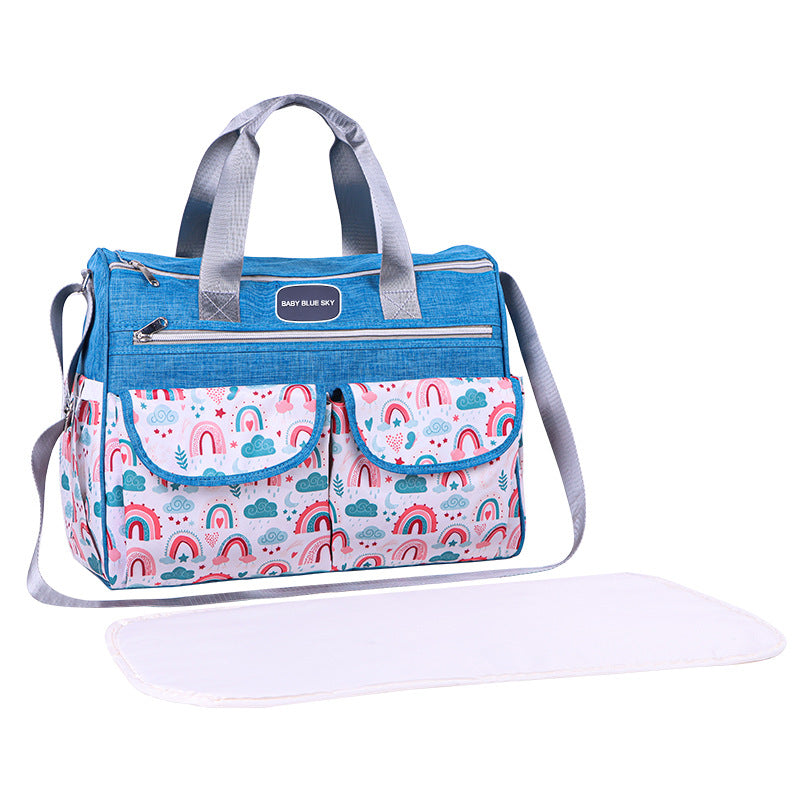 Multi-functional Lightweight Mom Bag – Large Capacity Diaper Bag (S & L, Single or Double Cap)