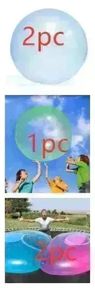 Big Inflatable Ball Children's Toy Elastic Ball Water Ball Bubble Ball Inflatable Ball - EX-STOCK CANADA