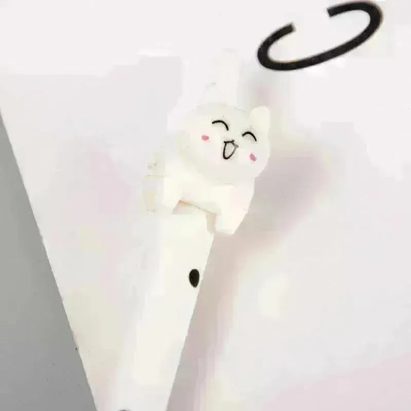 Black & White Cat Pattern Office School Supplies Gel Pen - EX-STOCK CANADA